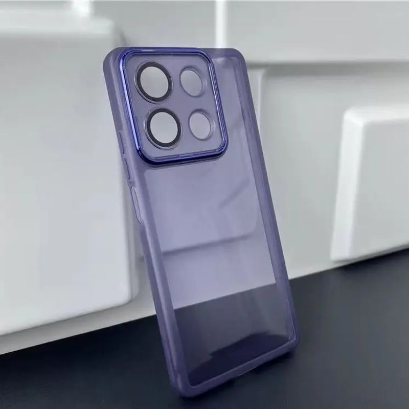 13 Pro 4G Soft Silicone Transparent Lens Protective Back Cover Case For Xiaomi Redmi Note 13Pro shell_voghion.com