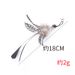Pet Supplies Teaser Wand Feather Replacement Head Interactive Play Cat Toy_voghion.com