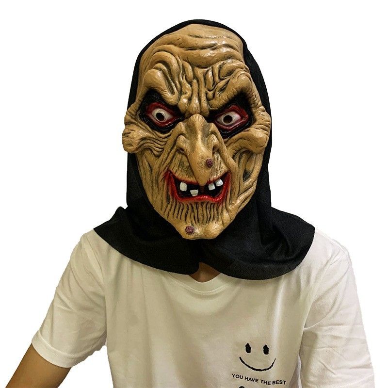 Venta caliente máscara de pirata clásica sombrero de látex de bruja de Halloween accesorios de actuación de Halloween_voghion.com