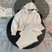 Women's Casual Zip-Up Hoodie & Wide Leg Pants Set – Trendy & Comfortable For Autumn & Winter (Greyish/White, S-2XL)_voghion.com