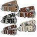 Women's Western Punk Belt, Y2K Studded Waistband With Alloy Buckle For Jeans & Skirts_voghion.com