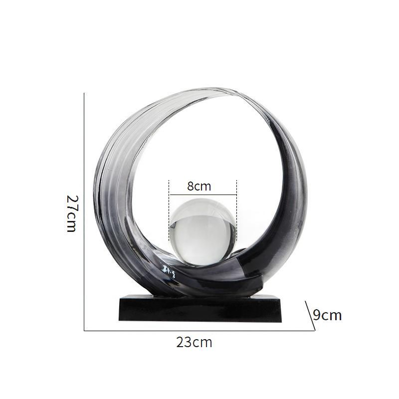 Home Decor Light Luxury Art Wealth Rolling Desktop Ornaments Office Wine Cabinet Living Room Decoration Resin Crafts Housewarming Gifts_voghion.com