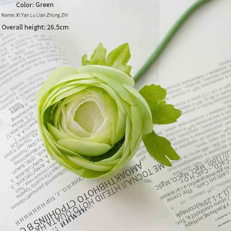 Sztuczne Dekoracje Średnia Gałązka Sztuczny Kwiat Dekoracja Domu Bukiet Róża Ściana Sztuczny Kwiat_voghion.com