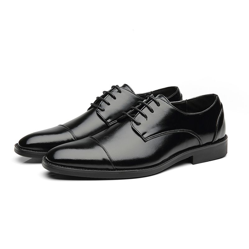 706-1 Polyurethane Men's Casual Shoes Black, Choose Size And Tell Seller_voghion.com
