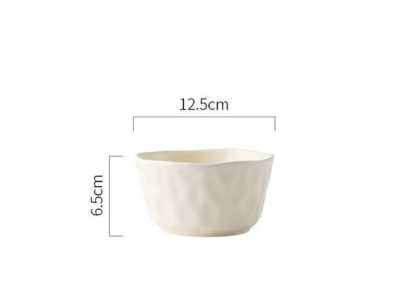 Cream Aesthetic Ceramic Tableware Set – 8 Inch Modern Dinner Plates, Bowls & Serving Dishes In Matcha Green & Beige, Microwave Safe_voghion.com