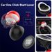 Dog Butt Car One Click Lever Creative Ignition Switch Cover 41mm Start Stop Button Protection Interior Decoration_voghion.com