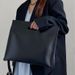 for Women Simple Briefcase Tote Laptop Office Commute Document Niche Handbag Shoulder Crossbody Large Bag_voghion.com