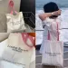 Borsa a tracolla in tela di cotone con grande capacità, casual e con lettere 240823_voghion.com