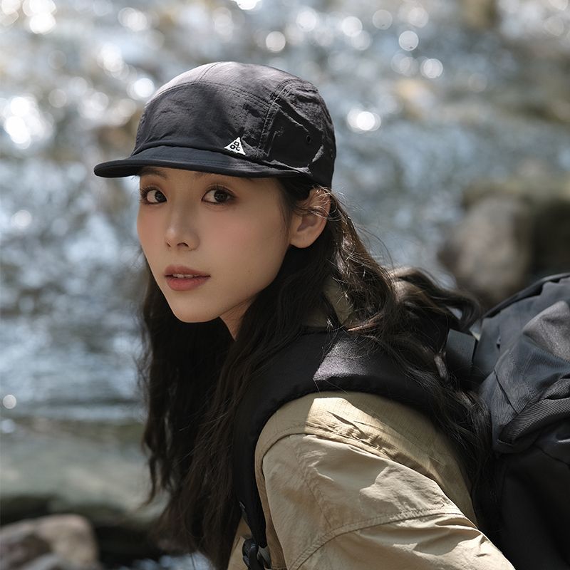 【 Multicolored 】 Small Mountain Outdoor Duckbill Hiking Camping Spring Summer Women's Short Baseball Cap Flat Brim_voghion.com