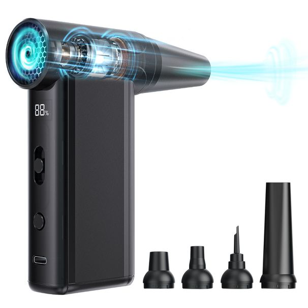 Turbo Handheld Fan - High-Speed Adjustable & Portable For Outdoor/Camping_voghion.com