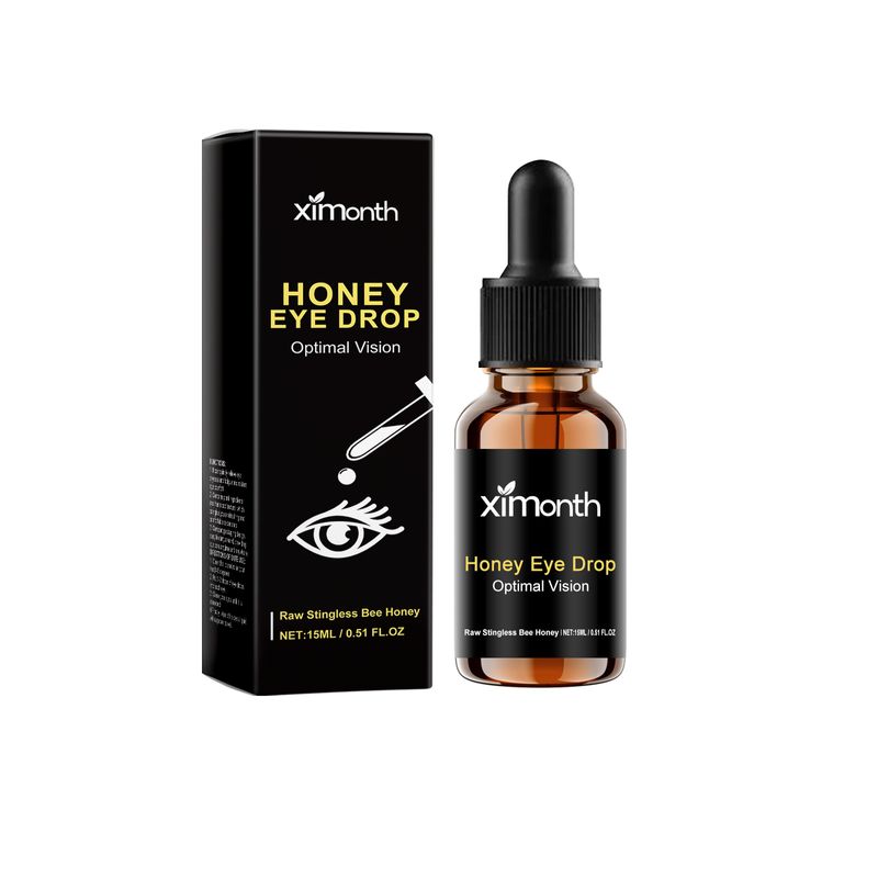 Ximonth Honey Extract Eye Drops, Refreshing, Moisturizing And Moisturizing Eye Care Solution_voghion.com
