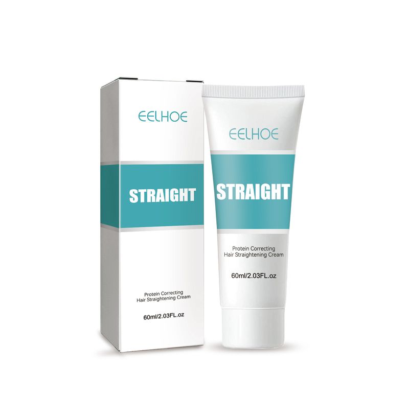 EELHOE Professional Protein Correction Hair Straightening Cream Treatment Hair Gloss and Silk_voghion.com