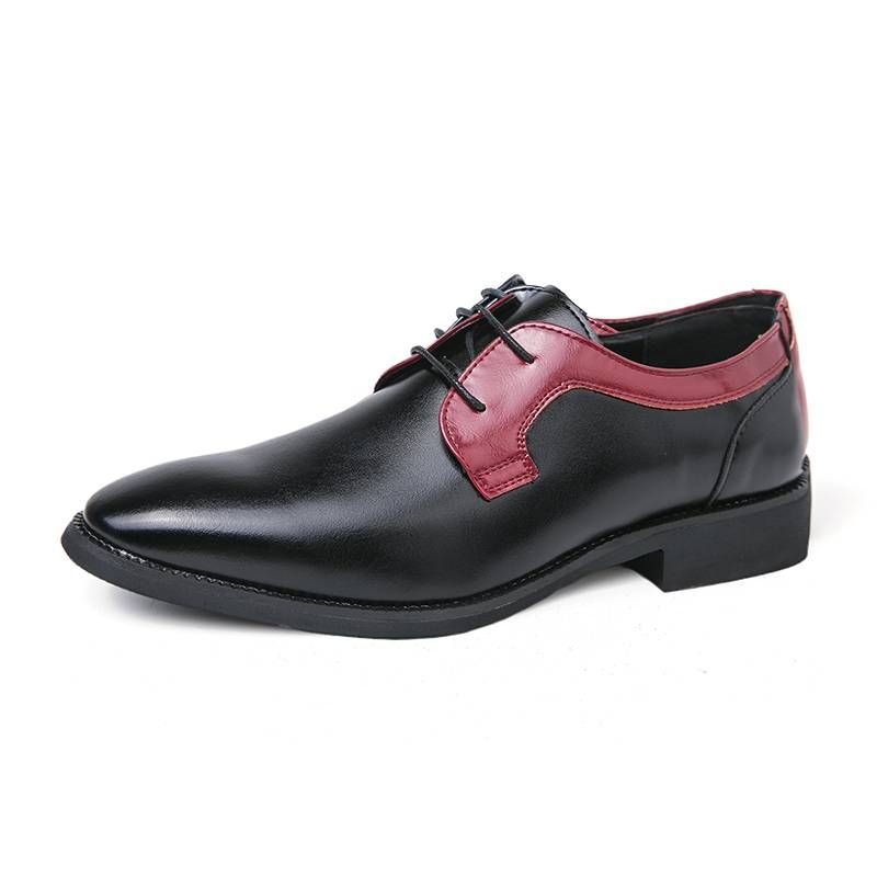New Men Dress Shoes Formal Shoes Men's Handmade Business Shoes Wedding Shoes Big Size Lace-up Male 2025_voghion.com