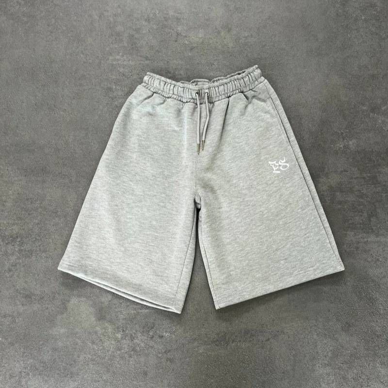 Pantalones cortos estampados de moda europea y americana, con un estilo urbano para hombre, pantalones cinco cuartos, holgados y versátiles, de longitud media._voghion.com