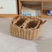 Nordic Square Storage Basket With Handles - Woven Cotton Rope Organizer For Snacks & Desk Essentials_voghion.com