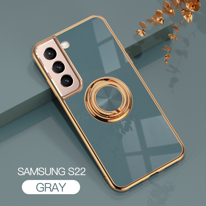 Suporte de anel de revestimento para Samsung Galaxy S22 S21 S20 FE S10 Plus Note 9 10 20 Ultra A32 A42 A52 A82 A33 A53 A73_voghion.com