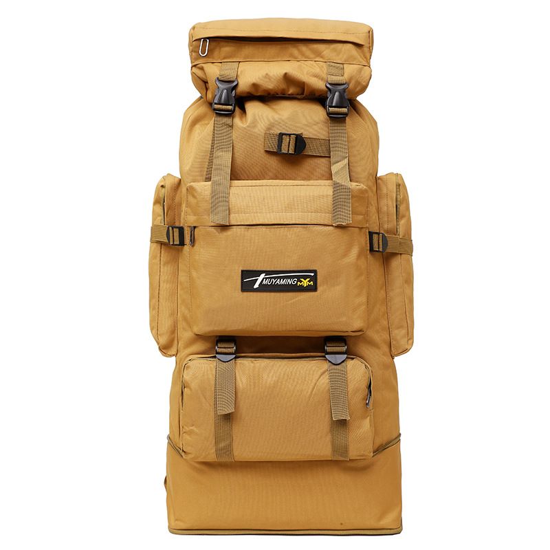 Zaino da viaggio Shiralee con grande capacità, espandibile e ispessito da 100 litri, per campeggio all'aperto, mimetico_voghion.com