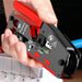 Professionelles RJ45-Crimpwerkzeug für Cat6- und Cat7-Ethernet-Kabel – Klinge aus Kohlenstoffstahl, ergonomisches Design für müheloses Crimpen_voghion.com