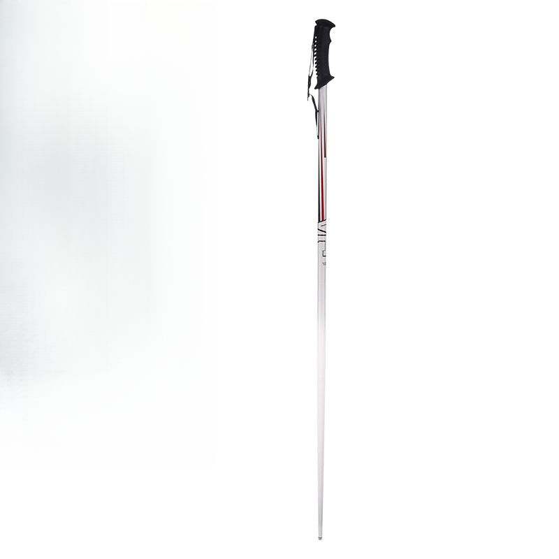 Bastão multifuncional ultraleve de alumínio aeronáutico para esqui na neve, caminhadas e escaladas, com uma única seção e duas pranchas._voghion.com