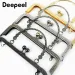1/2/5 Stück Deepeel 20,5 cm geprägte Taschengriffe, Geldbörsenrahmen, Clutch-Kussverschluss, Nähhalterungen, DIY-Metalltaschengriffe_voghion.com