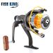 FISHKING Full Metal Spinning Double Unloading Force Front And Rear Brake Carp Kuyu Sea Fishing Lure Reel_voghion.com