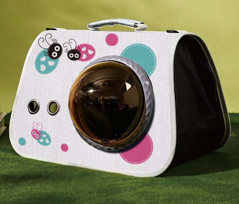 The new style carries a foldable cat bag and goes out in the shoulder capsule with a bill of lading._voghion.com