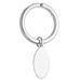 Sterling Silver Rhodium-plated Key Chain_voghion.com