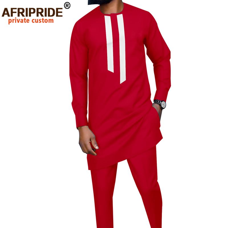 Männer Kleeder afrikanesch national Kotteng Männer Casual Set_voghion.com