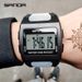 Men's Digital Sports Watch With LED Backlight, 50M Water Resistant, Shockproof, Multi-Function Outdoor Wristwatch For Hiking, Running, And Daily Wear_voghion.com