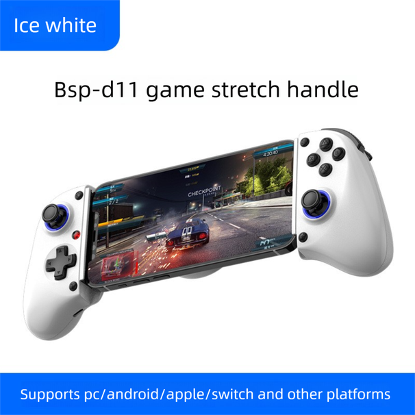 D11 Stretchable Game Wireless Bluetooth Hall Trigger Macro Back Button Switch Android IOS Streaming Controller PC_voghion.com