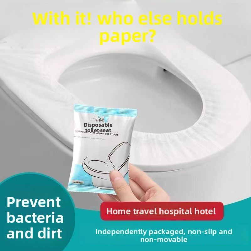 Disposable Toilet Seat Cover Paper, Extra Large Thick, All-Season Universal Set, Travel And Home Use, Non-Woven Fabric,_voghion.com