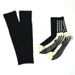 Unisex Fußball Verdickt Mittelrohr Anti Slip Klebstoff Bein Schutz Fußball Grip Socken Set_voghion.com