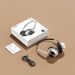 Trendy American Style Metal Headband Music Sports Wireless Bluetooth Headphones Noise Cancelling Headset 2025 New Model_voghion.com
