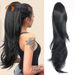 Tail twist micro-roll drawstring wig ponytail elastic internal hair extension chemical fiber ponytail natural drawstring ponytail_voghion.com