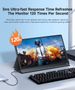 EVICIV Oplaadbare draagbare monitor 120Hz touchscreen 15,6" IPS HDR 1080P USB Type-C Ingebouwde 10800mAh-batterij Weergave_voghion.com