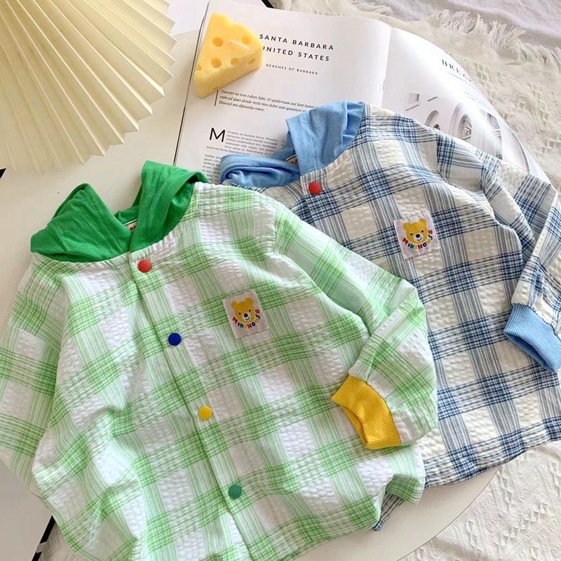 Abbigliamento estivo per bambini con cappuccio sottile in stile giapponese Miki Export_voghion.com