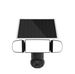 Luz de jardim sem fio à prova d'água com carregamento externo, iluminação pública solar integrada, câmera de bola, bateria, câmera_voghion.com
