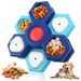 New Product Puzzle Pet Multi-layer Rotating Turntable Slow Food Plate Training Dog Foraging Toy_voghion.com