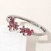 Niche Design Cat Ear Zircon Ice Flower Bracelet Fashion Versatile Jewelry_voghion.com
