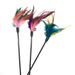 Pet Cat Toy Bell Long Rod Colorful Feather Teaser Wand Scratch And Bite Resistant Boredom Relief_voghion.com