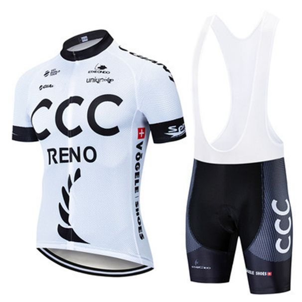 CCC Team Style Sommer Kurzarm Atmungsaktives Radtrikot Outdoor-Ausrüstung Downhill-Shirt_voghion.com