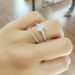 Love Promise Set Female Element Crystal Ring_voghion.com