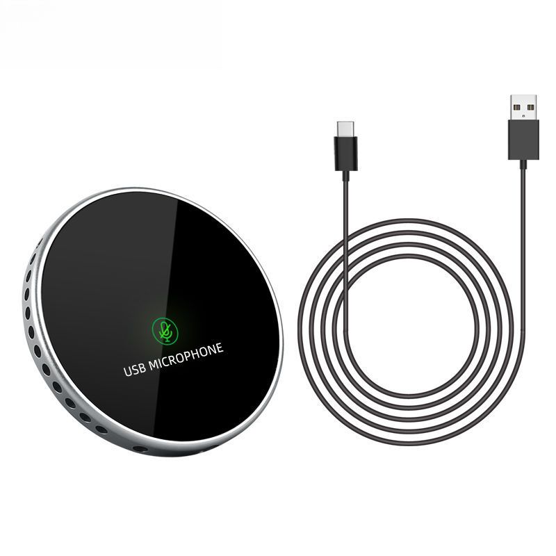 Omni-Directional Wireless Computer USB Microphone Laptop Conference Desktop Bluetooth Speaker Integrated_voghion.com