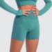 Varrás nélküli sport jóga rövidnadrág nőknek_voghion.com
