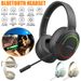Wireless Gaming Headset With Noise Canceling Mic For PS4 Xbox One Switch PC UK_voghion.com