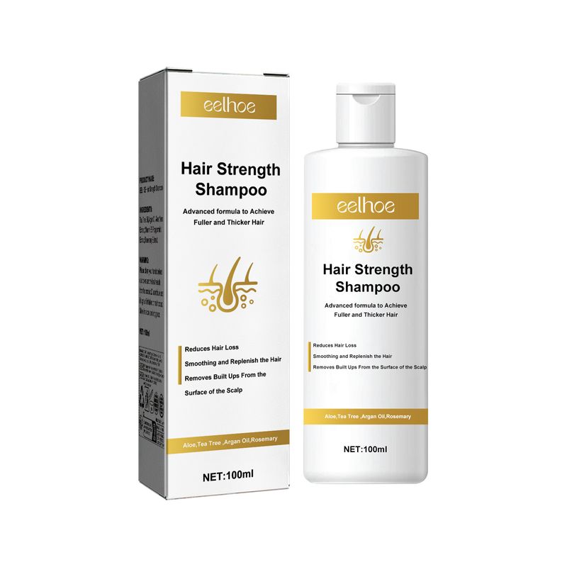 EELHOE Dichtes Reinigungs- und Massageshampoo zur Vorbeugung von Kopfhautabschürfungen, kräftiges und widerspenstiges Haar, Fixiershampoo für die Haarwurzeln_voghion.com