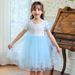 Kinderkleidung Prinzessinnenkleid für Mädchen Sommerkleid neu Frozen Kleid Geschenk zum Kindertag_voghion.com