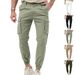 2024 Spring And Autumn New Multi-Pocket Cargo Men's Casual Sports Versatile Jogger Pants_voghion.com