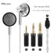 Hzsound Cymbal Max Flat Head Earbuds In-Ear Wired High Sound Quality HiFi 4.4 Replaceable Plug Balanced And Durable_voghion.com