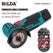 HILDA 12V Cordless Brushless Angle Grinder - 3 Inch Mini Electric Grinder With Lithium Battery, Lightweight & Powerful For DIY & Home Use_voghion.com